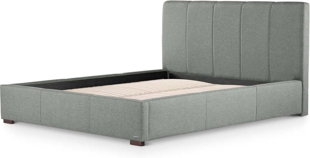 Ted Lapidus Maison | Bedframe Onyx 160 x 200 cm grijs bed frames massief beuken- en dennenhout, bed & bad bedden & matrassen