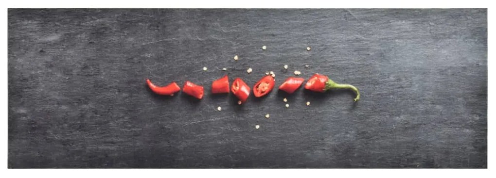 vidaXL Keukenmat wasbaar Pepper 60x180 cm