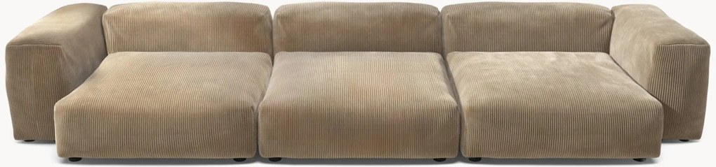 Modulaire bank Vetsak (4-zits) van ribfluweel