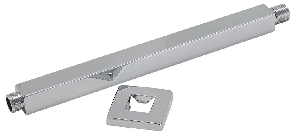 Mueller Cube plafond arm chroom 30cm