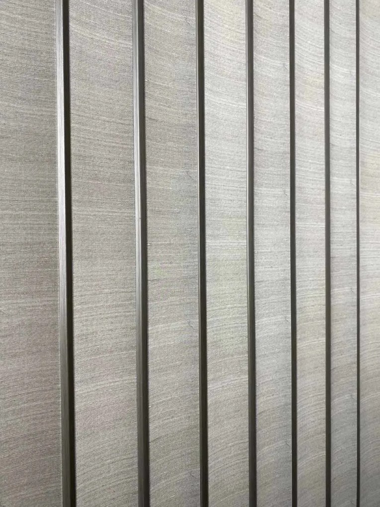 Wandpaneel Grace Grijs 260x12cm - 260 cm x 12 cm x 1.2 cm | 1.2 kg | Paneli akoestische wandpanelen - AKU Wandpanelen