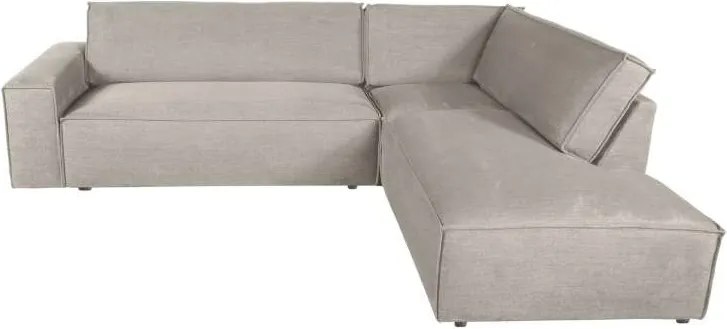 Hoekbank - Marken - rechts - Bjorn grof geweven beige 24