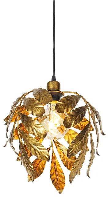 Vintage hanglamp antiek goud 30 cm - Linden Klassiek / Antiek E27 Binnenverlichting Lamp