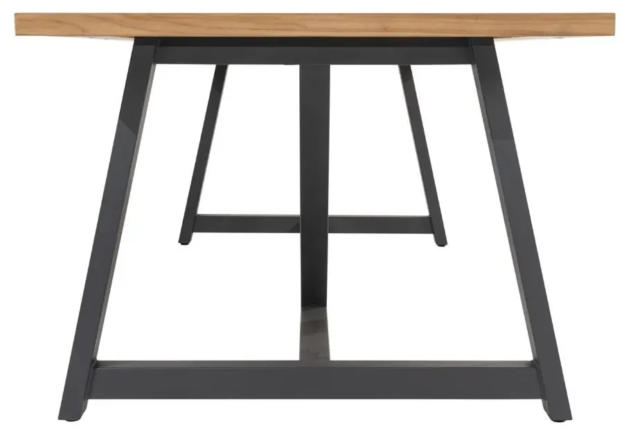 4 Seasons Outdoor Aprilla tuinset pure met Noah tafel 260 cm * Sale * Tuinset houtkleur weerbestendig
