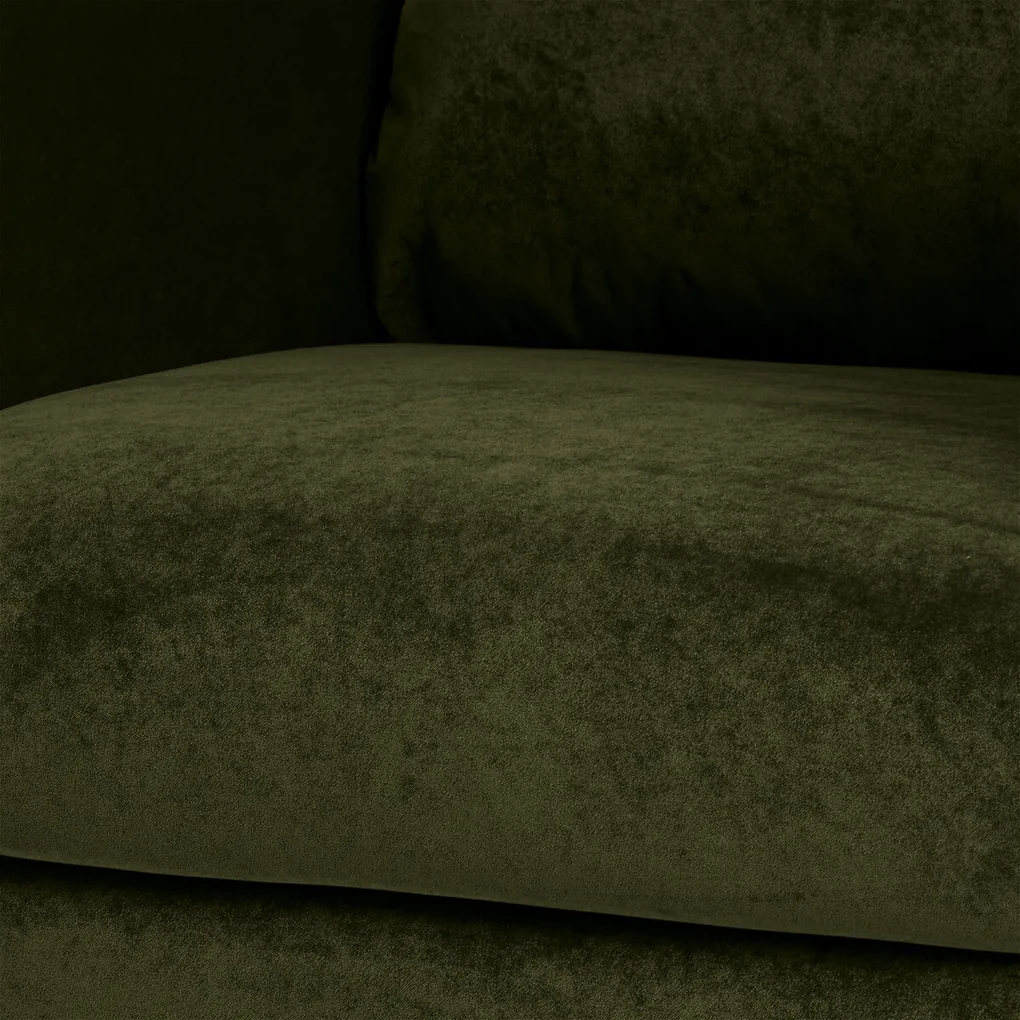 Fauteuil in fluweel, Amy