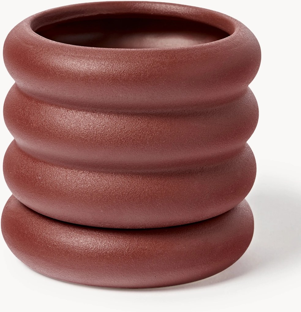 Bloempot Rudi met schotel, H 12 cm