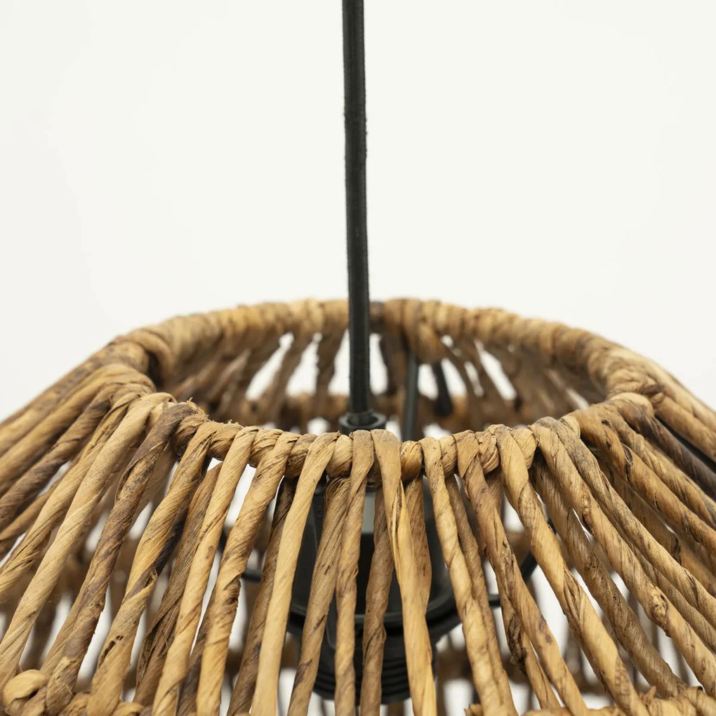 By-Boo Benti Rieten Hanglamp Abaca 54 Cm