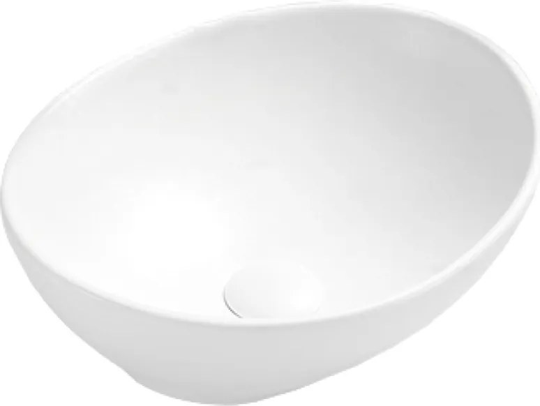 Mexen Elza opbouw waskom 40 x 33 cm, wit mat - 21014001