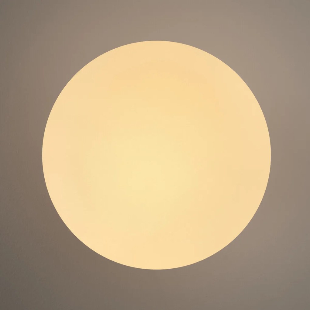 Plafond wandlamp opaline, groot model, Faith