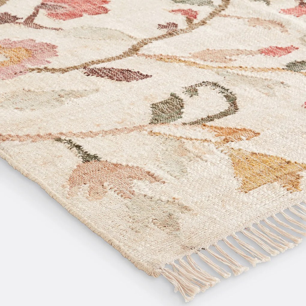 Kilim vloerkleed in jute, Flotissy