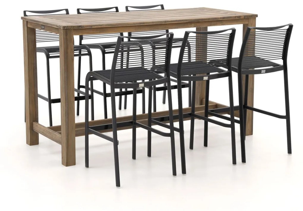 + 15% kassakorting | Barset Apple Bee | 6 personen | Tuinset teakhout | 7-delig | Kees Smit Tuinmeubelen