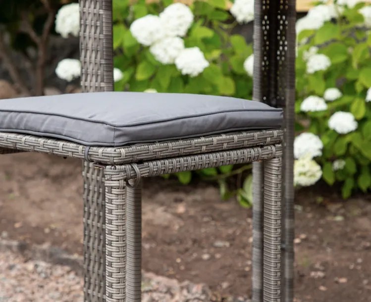 The Outsider Bartafel Noud - Grijs Wicker – 100 x 60 cm - The Outsider