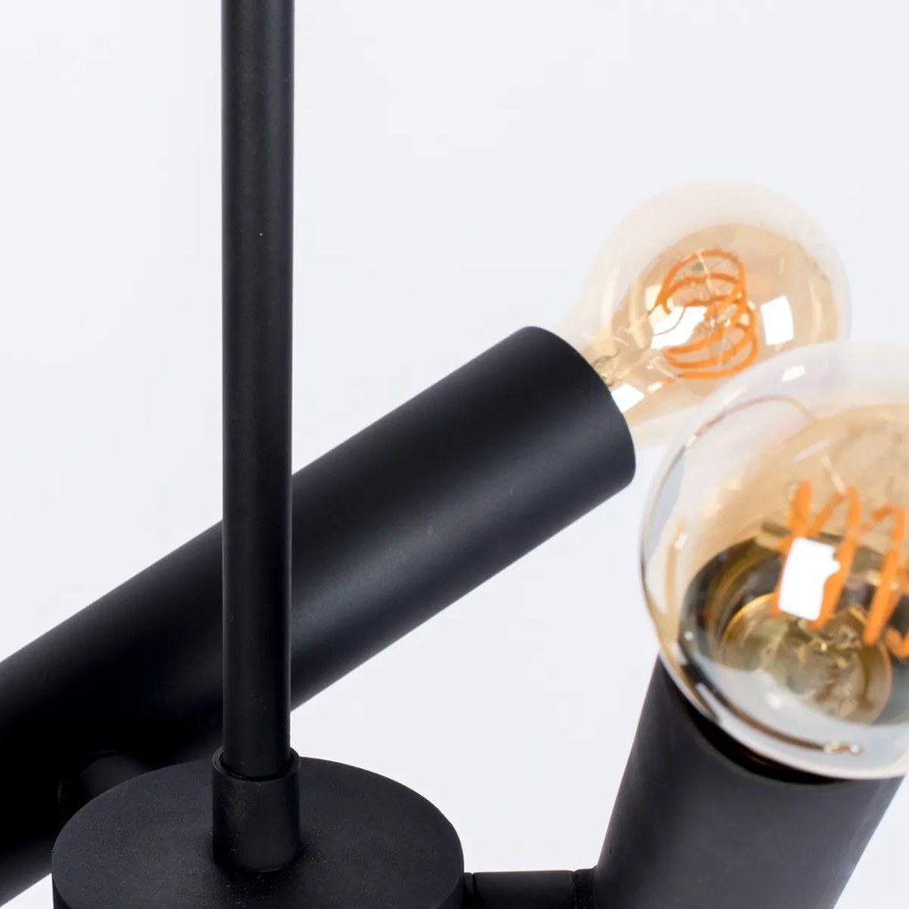 Zuiver Hawk Triple Moderne Hanglamp Mat Zwart