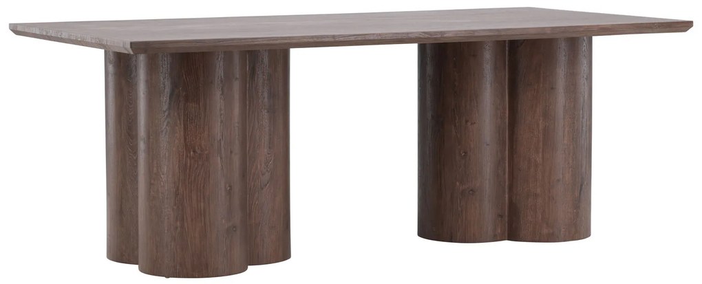 Jörn Eettafel - Oakly - 210x100 cm - Eikenhout Bruin Fineer - Jorn