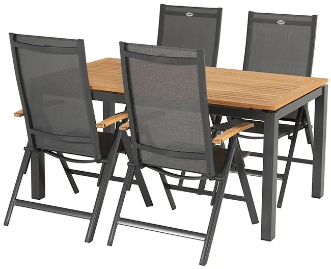 Hartman Sonata tuintafel 160x90 cm. - Teak