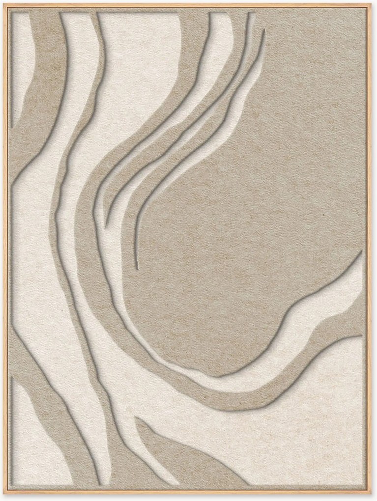 Ingelijste akoestische wanddecoratie Sacred Silence 2