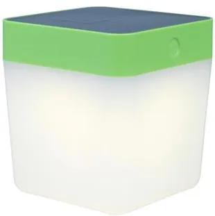 Tafellamp solar Cube groen 1W