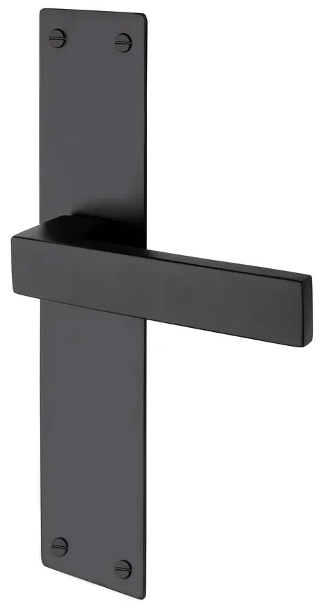 Deurklink Nova Op Schild In Zwart
