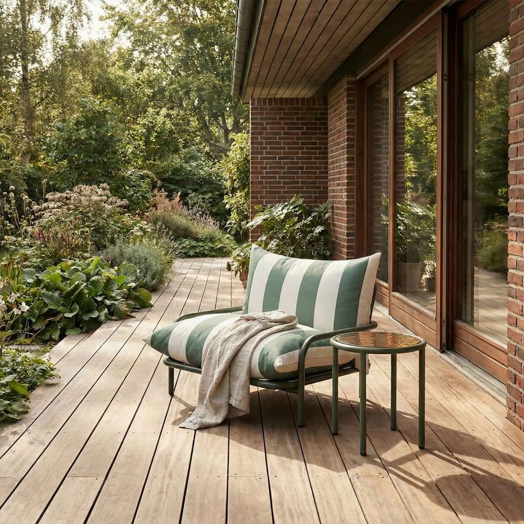 Mollis Lounge Stoel Outdoor - Renesse Olive