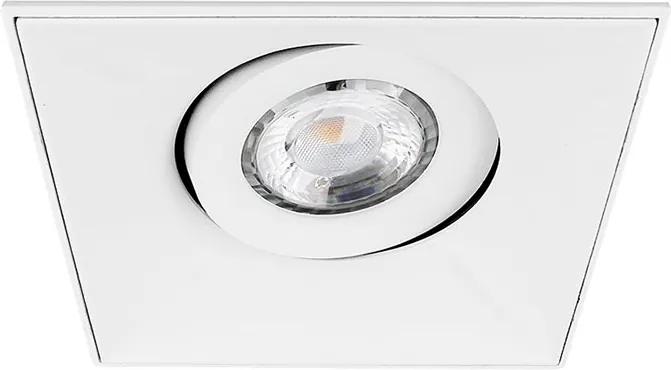 Verona - Inbouwspot Wit Vierkant - Kantelbaar - 1 Lichtpunt - 150x150mm - Trimless | LEDdirect.nl