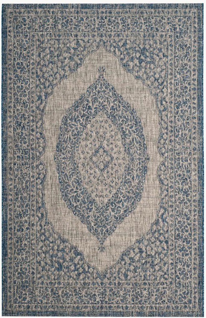 In- & outdoor laagpolig vloerkleed Amira