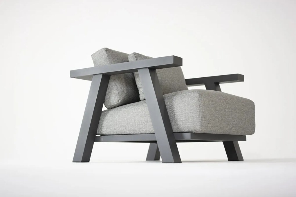 4 Seasons Outdoor Iconic loungeset SALE Loungeset   antraciet weerbestendig