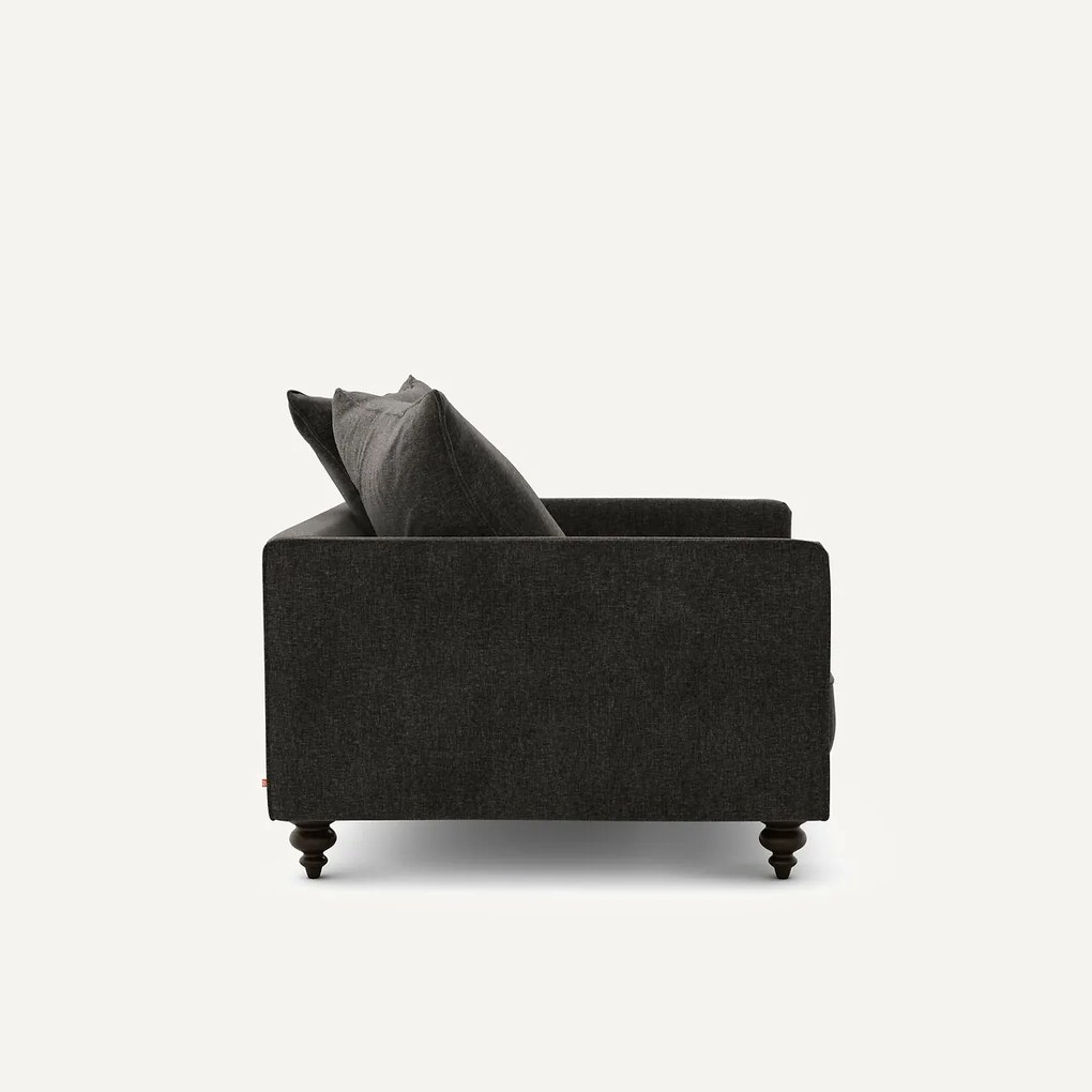 Fluwelen chenille fauteuil, Lazare