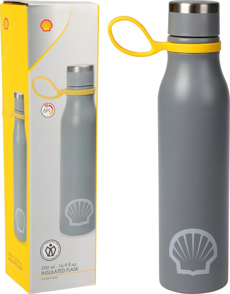 Shell Thermoskan - 500ml - Grijs