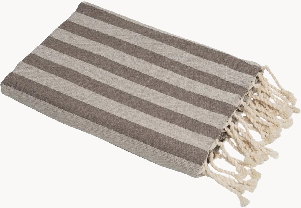 Jacquard katoenen hamamdoek Capri