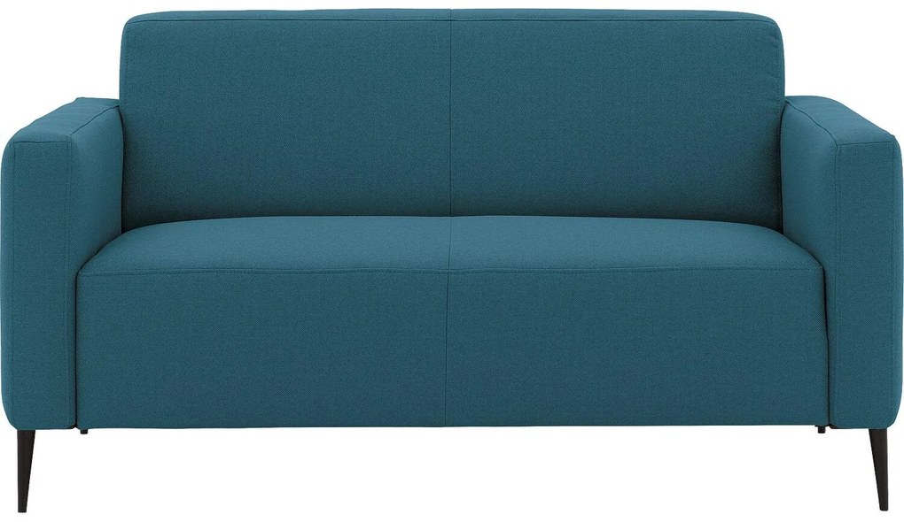 Goossens  Key West blauw, stof, 2-zits, modern design