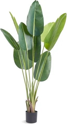 VEVOR Kunstmatige Paradijsvogel 700x700x1524mm Kunstplant PE Kunstplanten Kunststof Planten in Pot Kunstbloem Geurloos Waterdicht Ideale Decoratie voor Slaapkamer Studeerkamer Woonkamer