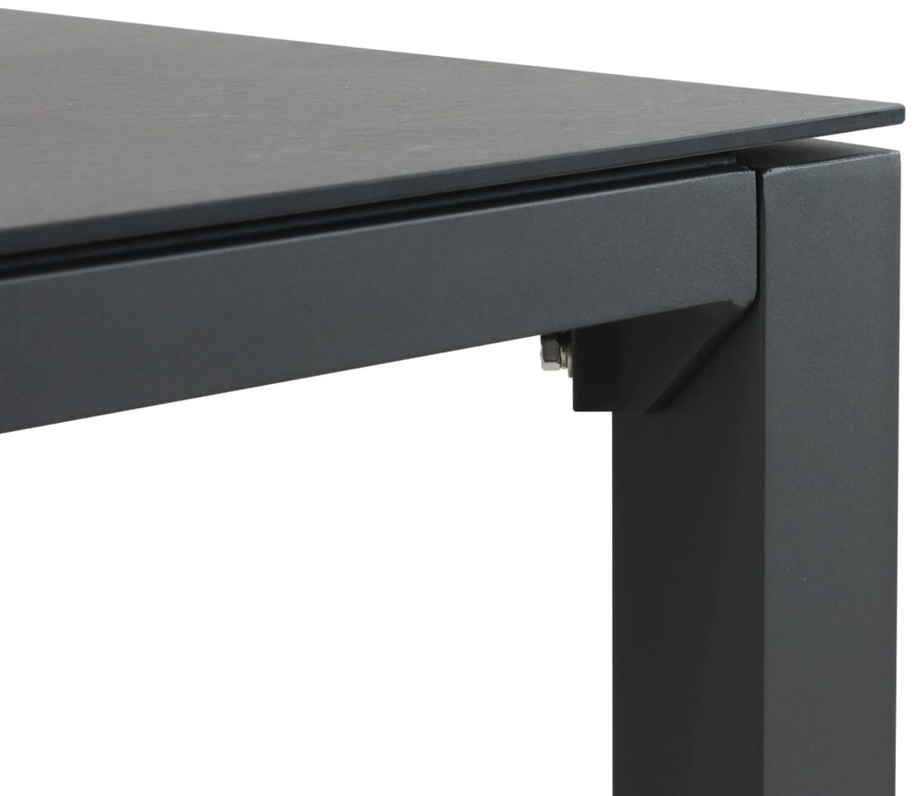 Tuinset 4 personen 180 cm Aluminium/textileen Grijs Domani Furniture Verde/Mateo