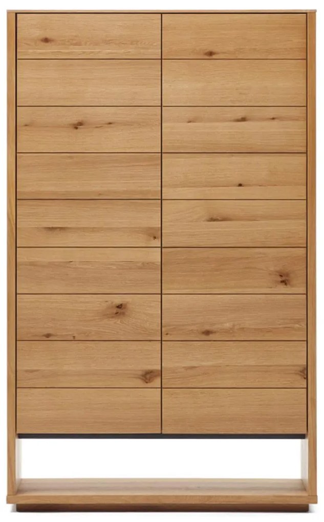 Kave Home Alguema Grote Kast Modern Eiken - 100x40x163.5cm.