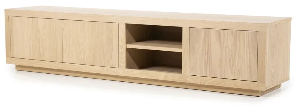 Tv-meubel Naturel Eiken 200 Cm - 200x42x45cm.