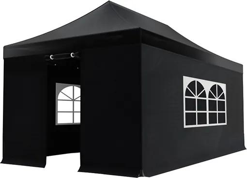 Easy up 3x6m zwart budget partytent
