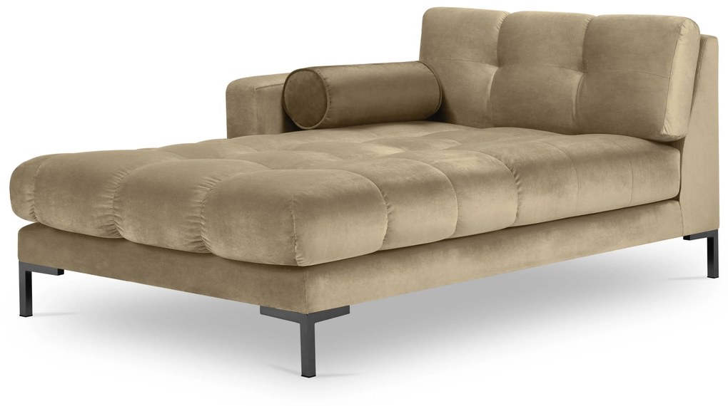Chaise longue Bali links velvet | Cosmopolitan Design