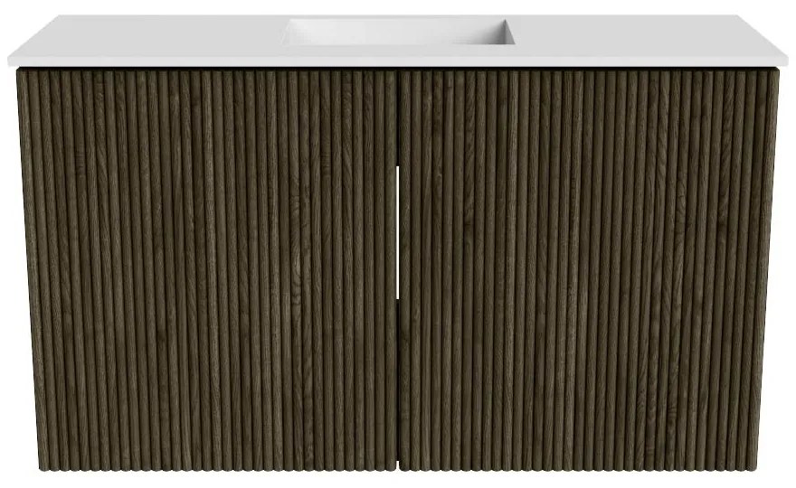Mondiaz Joya 70cm toiletmeubel shadow met wastafel faye midden 1 kraangat talc