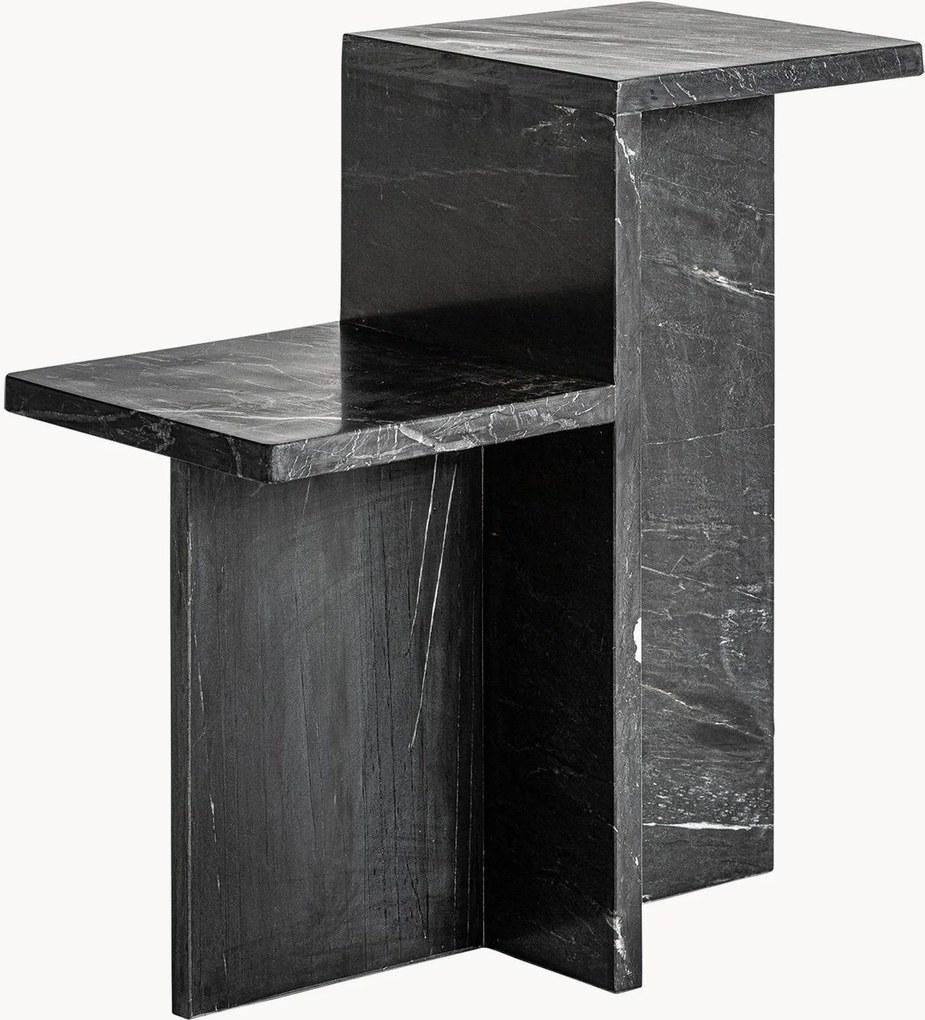 Marmeren bijzettafel Marquina