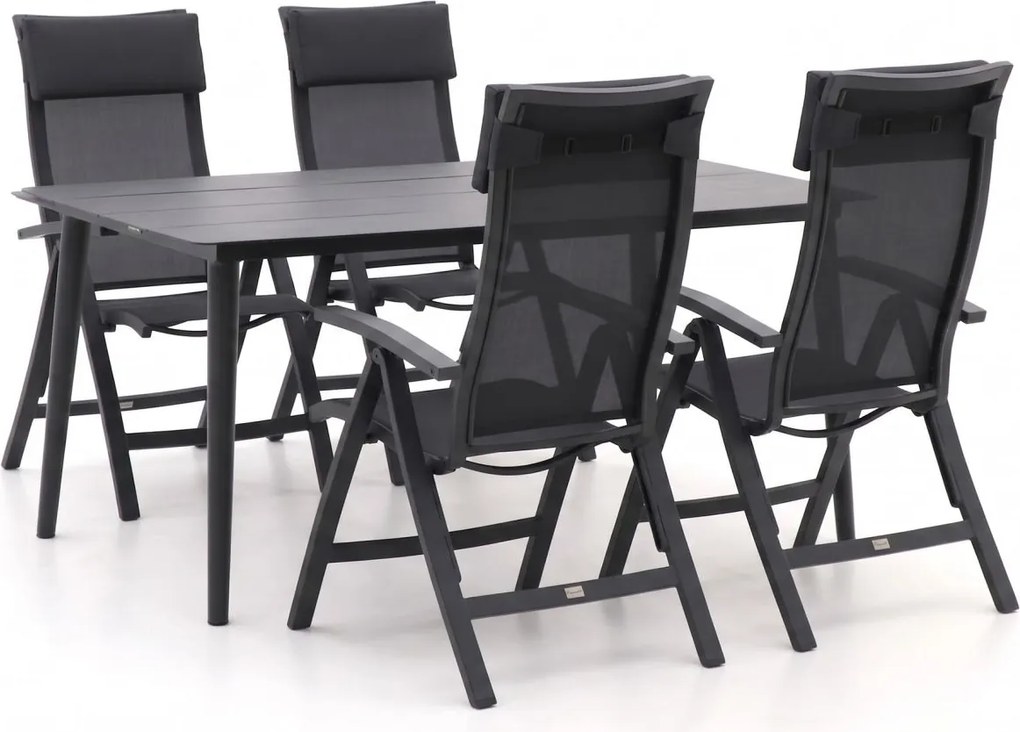 + 15% kassakorting | Diningset Bellagio  | 4 personen | Tuinset aluminium | 5-delig | Kees Smit Tuinmeubelen