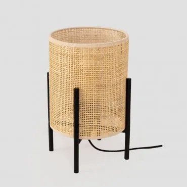 Rotan Tafellamp Tubber Natuurlijk - Sklum