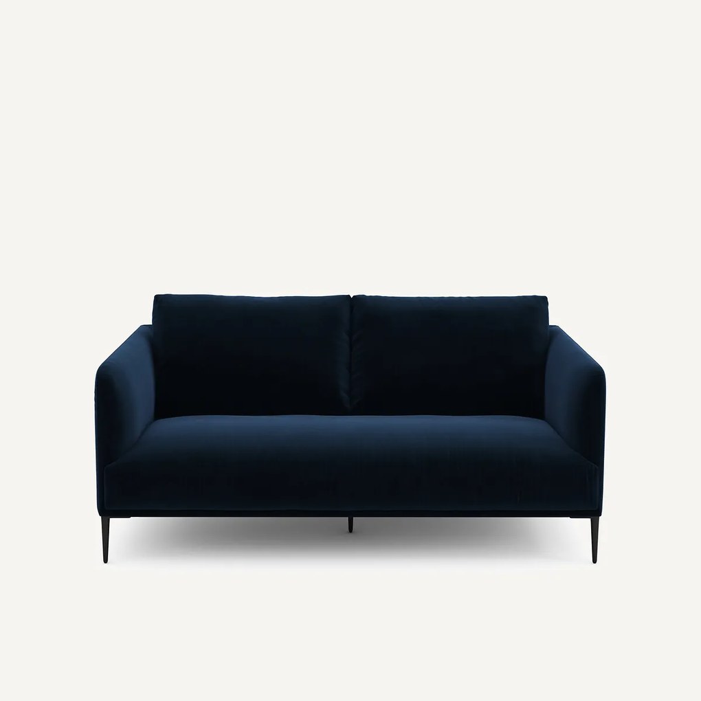 3-zits compacte bank in fluweel, Oscar, ontwerp Emmanuel Gallina
