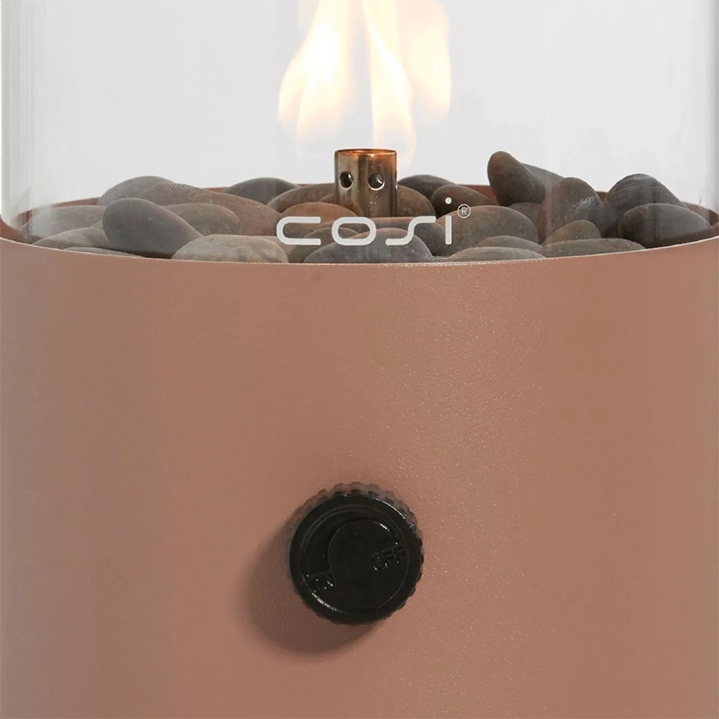 Cosi Fires Cosiscoop Original gaslantaarn Ø16 x 30 cm - soft terra