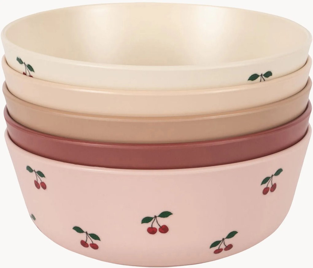 Kinderschalen Cherry, 5-delig