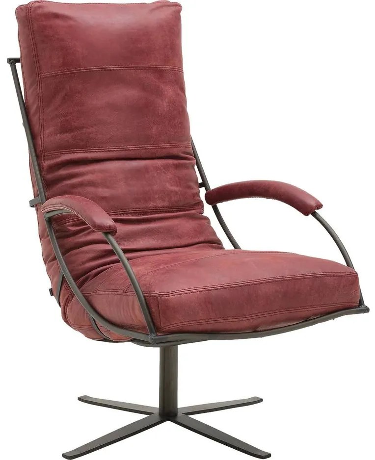 Goossens Excellent Draaifauteuil Job, Fauteuil met arm