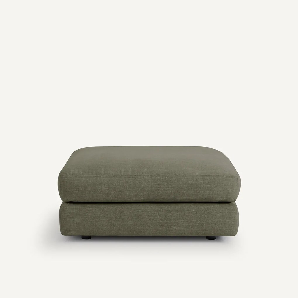 Voetenbank in katoen/linnen, Skander