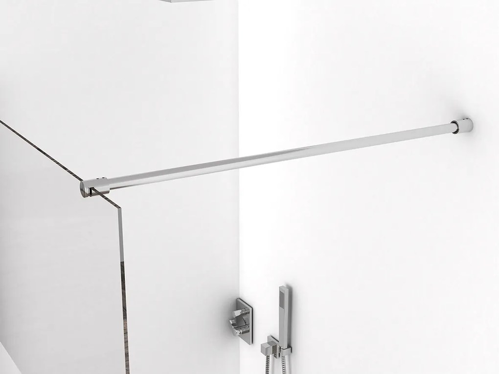 Mueller Eco inloopdouche 120x220 nano-coating helder glas chroom