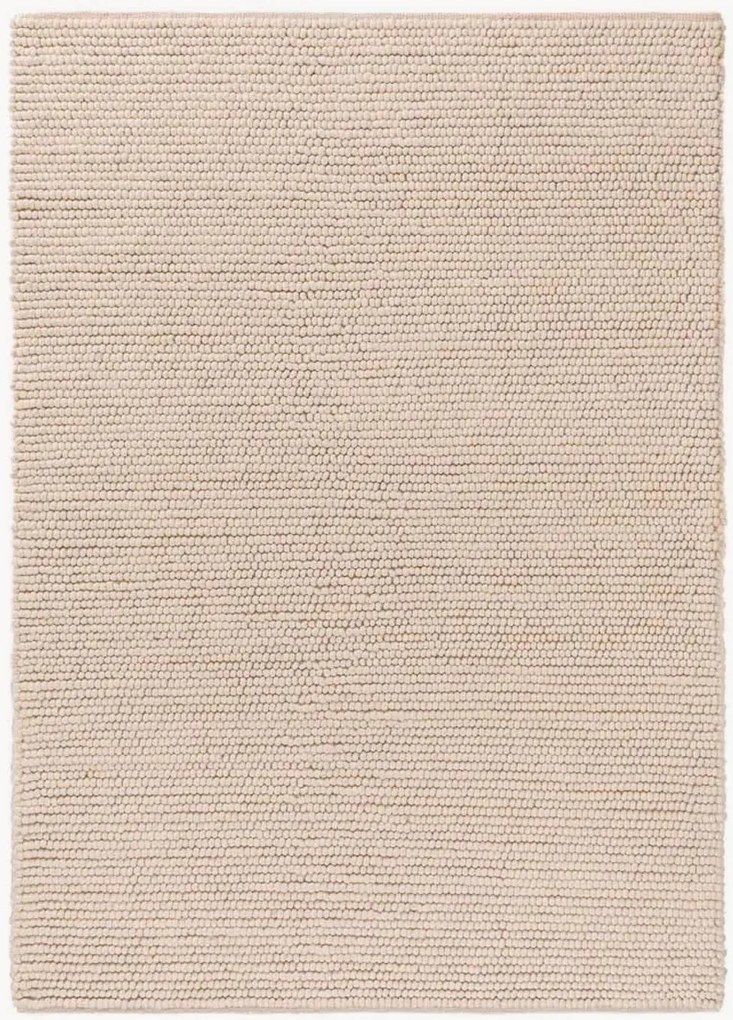 Handgeweven hoogpolig wollen vloerkleed Beads