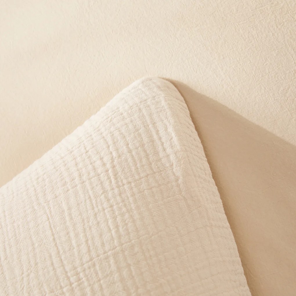 Kussensloop in tetra/gewassen katoen, Kumco