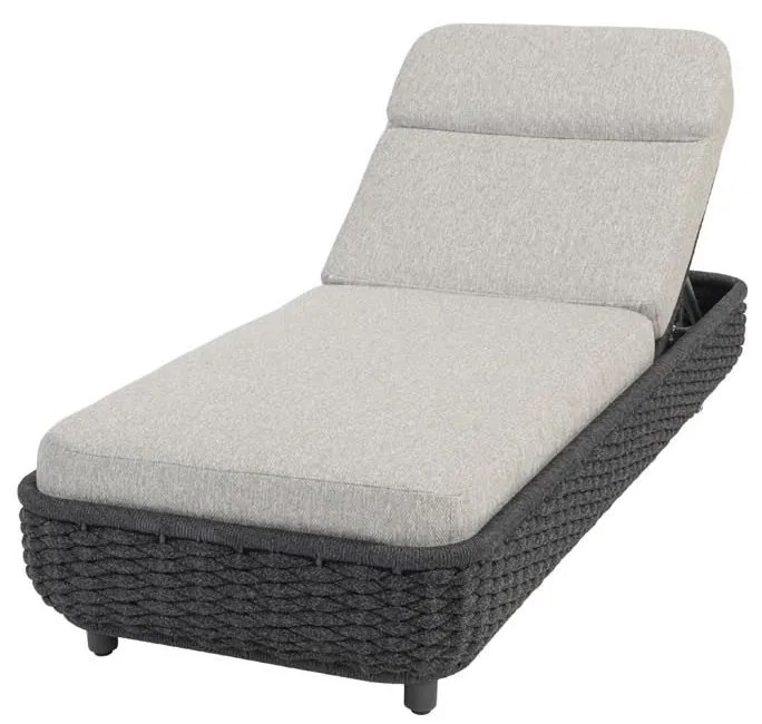 4 Seasons Outdoor Lido sunbed antraciet SALE Ligbed antraciet weerbestendig