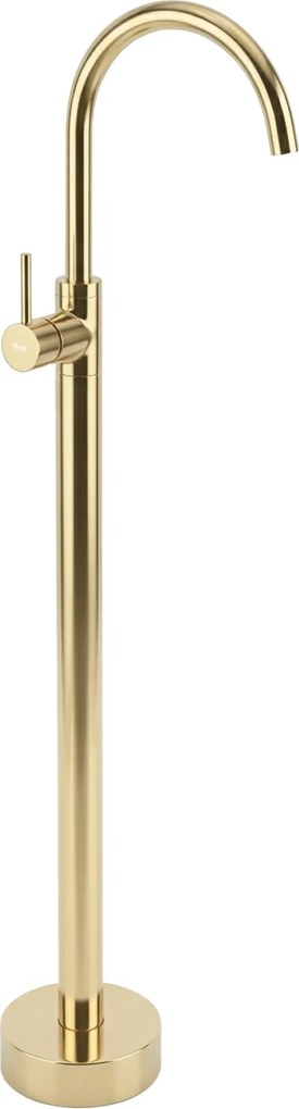 Vloeren wastafelkraan Rea Lungo Gold
